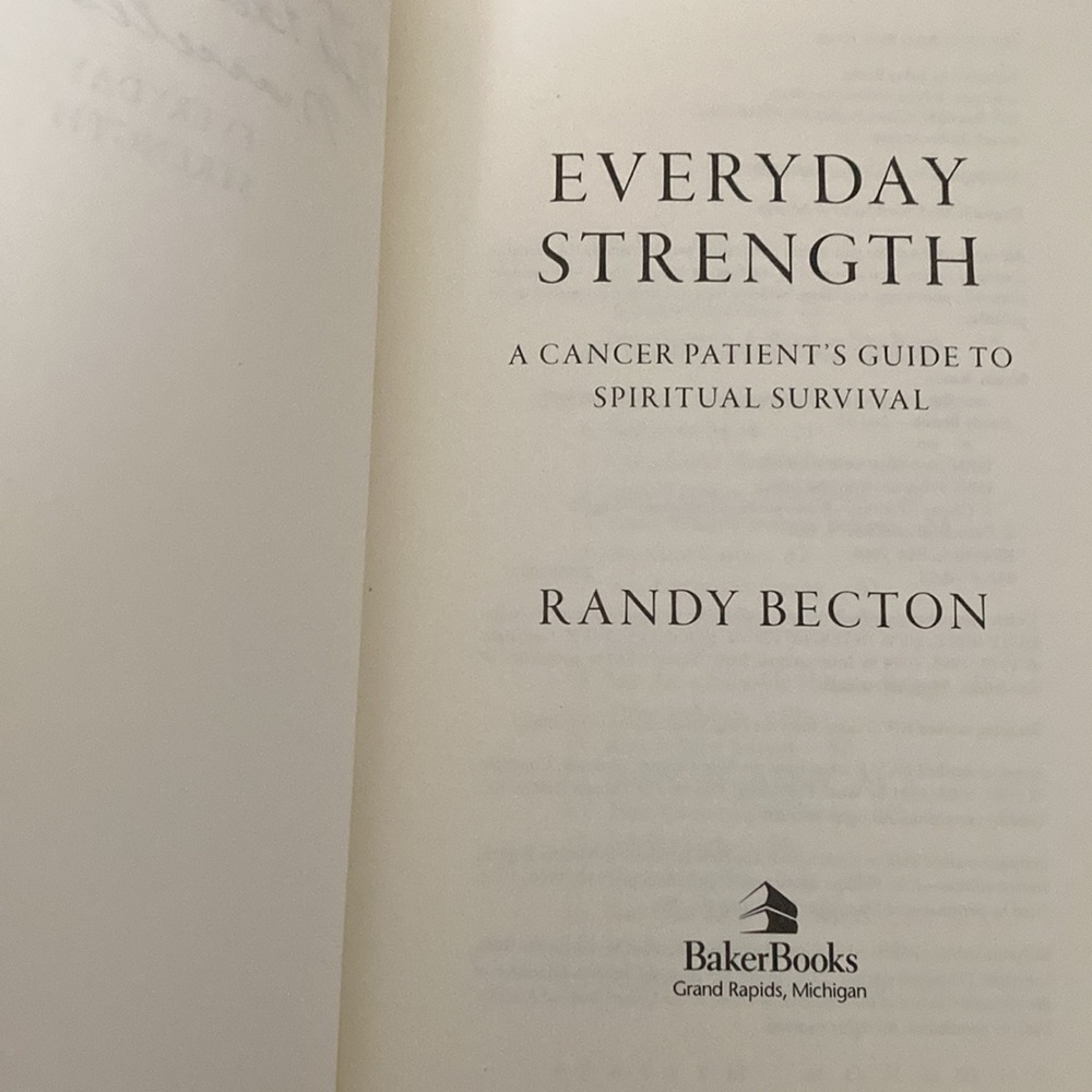 Everyday Strength By Randy Becton Paperback Book - Picture 4 of 4